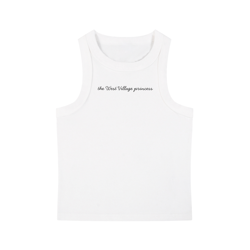 The West Village Princess Snow Washed Tank Top