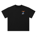 Orange &amp; Blue Skies Heavyweight Drop Shoulder T-Shirt