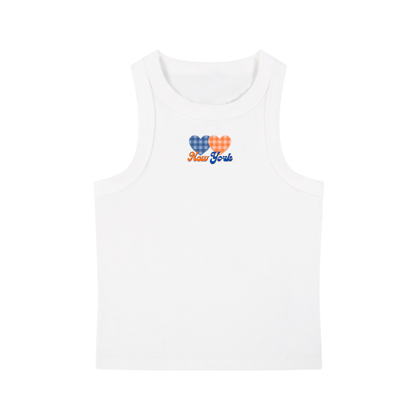 Knicks Heart Snow Washed Tank Top